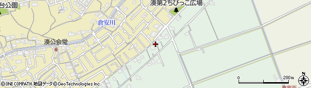 岡山県岡山市中区倉田51周辺の地図