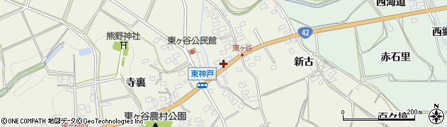 愛知県田原市東神戸町御農12周辺の地図