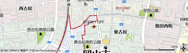 岡山Ｃ．Ｒ．Ｃ．岡山営業所周辺の地図