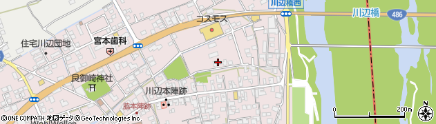 岡山県倉敷市真備町川辺303周辺の地図