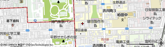 万代倉庫南館周辺の地図