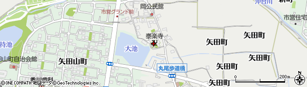 奈良県大和郡山市矢田町5490周辺の地図