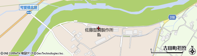 株式会社佐藤型鋼製作所　吉田工場周辺の地図
