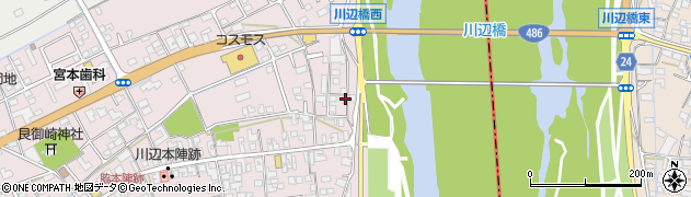 岡山県倉敷市真備町川辺368周辺の地図