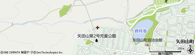 奈良県大和郡山市矢田山町94周辺の地図