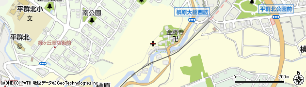 奈良県生駒郡平群町椣原41周辺の地図