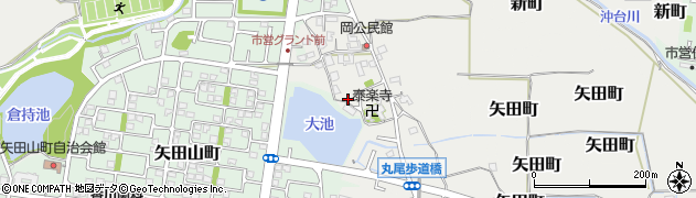 奈良県大和郡山市矢田町5481周辺の地図