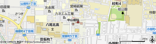 萱振苑デイサービスセンター周辺の地図