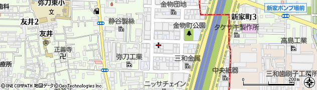 飯田金物株式会社周辺の地図