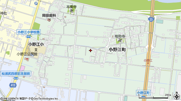〒515-2109 三重県松阪市小野江町の地図