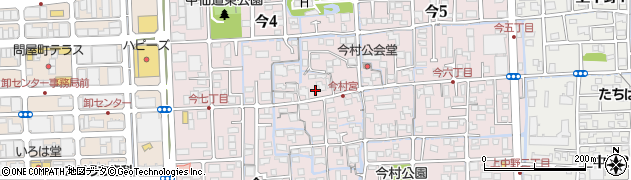 岡山県岡山市北区今4丁目4-31周辺の地図
