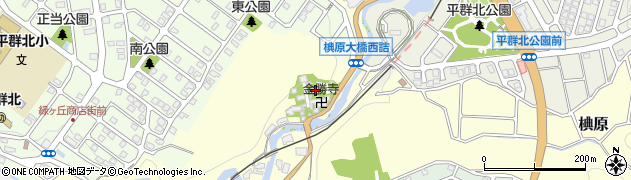 奈良県生駒郡平群町椣原48周辺の地図