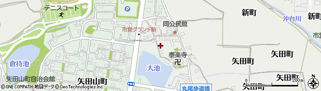 奈良県大和郡山市矢田町5482周辺の地図