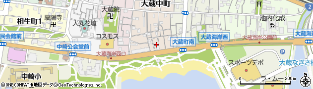 兵庫県明石市大蔵中町21周辺の地図