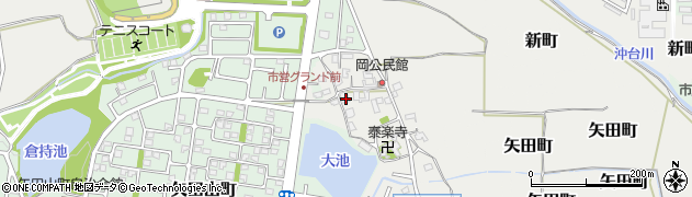 奈良県大和郡山市矢田町7138周辺の地図