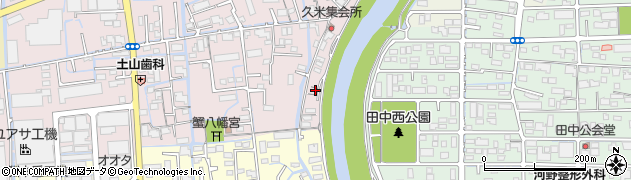 岡山県岡山市北区久米426周辺の地図