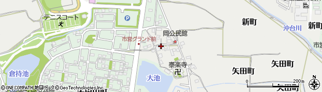 奈良県大和郡山市矢田町5464周辺の地図