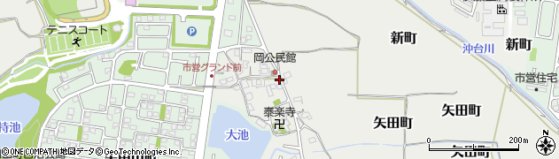 奈良県大和郡山市矢田町5461周辺の地図