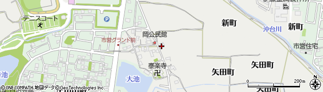 奈良県大和郡山市矢田町5153周辺の地図