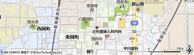 奈良県大和郡山市南大工町36周辺の地図