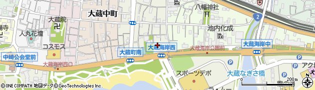 兵庫県明石市大蔵町7周辺の地図