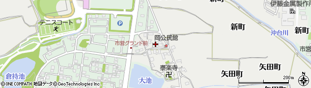 奈良県大和郡山市矢田町5445周辺の地図