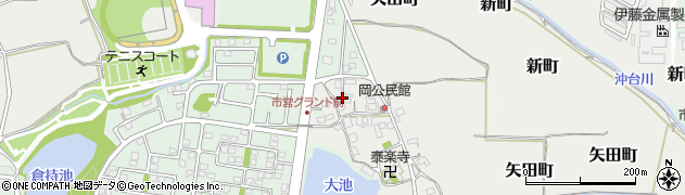 奈良県大和郡山市矢田町5441周辺の地図