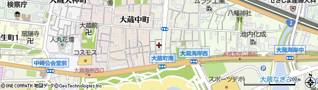 兵庫県明石市大蔵町17周辺の地図