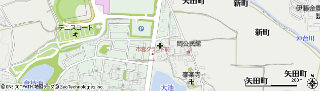 奈良県大和郡山市矢田町5427周辺の地図