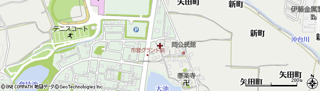 奈良県大和郡山市矢田町5426-2周辺の地図