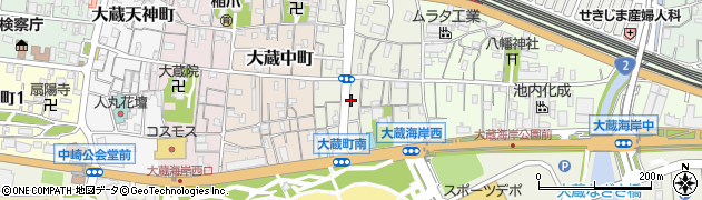 兵庫県明石市大蔵町18周辺の地図