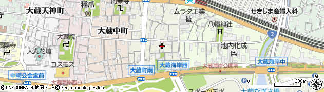 兵庫県明石市大蔵町9周辺の地図