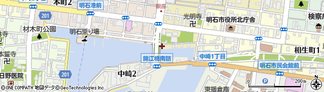明建産業株式会社周辺の地図