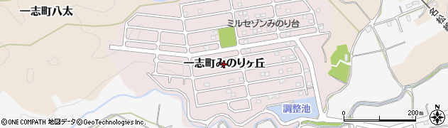 三重県津市一志町みのりヶ丘周辺の地図