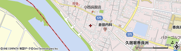 三重県津市香良洲町（馬場）周辺の地図