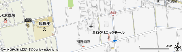 岡山県岡山市中区倉益166-10周辺の地図