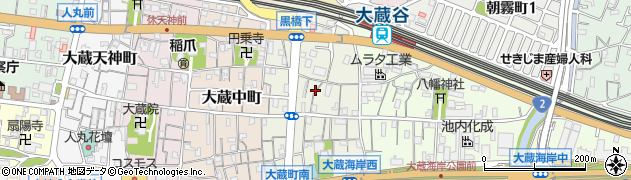 兵庫県明石市大蔵町周辺の地図