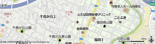 神戸西バプテスト教会周辺の地図