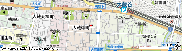 兵庫県明石市大蔵中町9周辺の地図