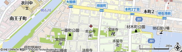 黒川染工場周辺の地図