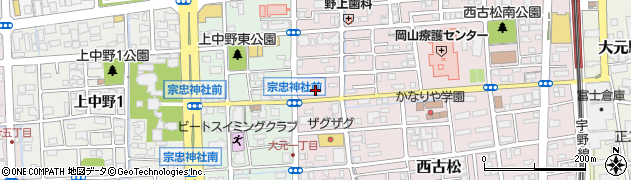 渕本医院周辺の地図
