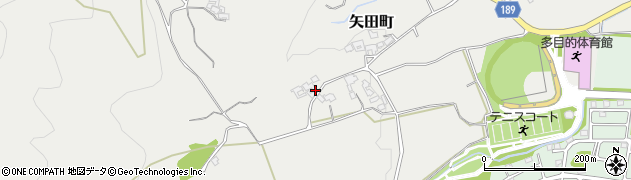 奈良県大和郡山市矢田町4055周辺の地図