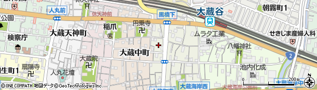 兵庫県明石市大蔵町22周辺の地図