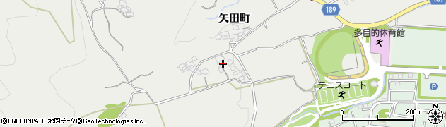 奈良県大和郡山市矢田町4077周辺の地図