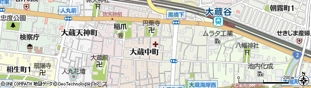 兵庫県明石市大蔵中町8周辺の地図