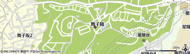 兵庫県神戸市垂水区舞子陵周辺の地図