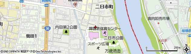 岡山県岡山市北区二日市町226周辺の地図