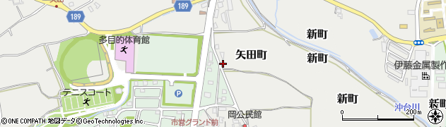 奈良県大和郡山市矢田町5255周辺の地図