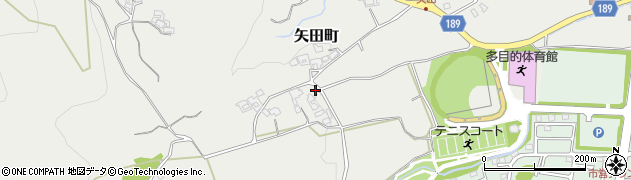 奈良県大和郡山市矢田町4076周辺の地図