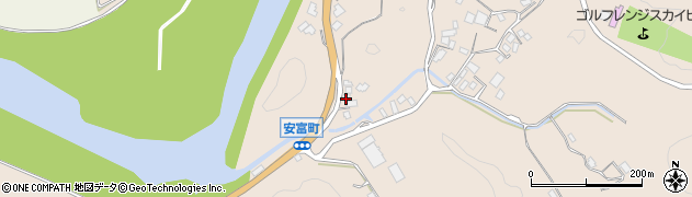 島根県益田市安富町1675周辺の地図